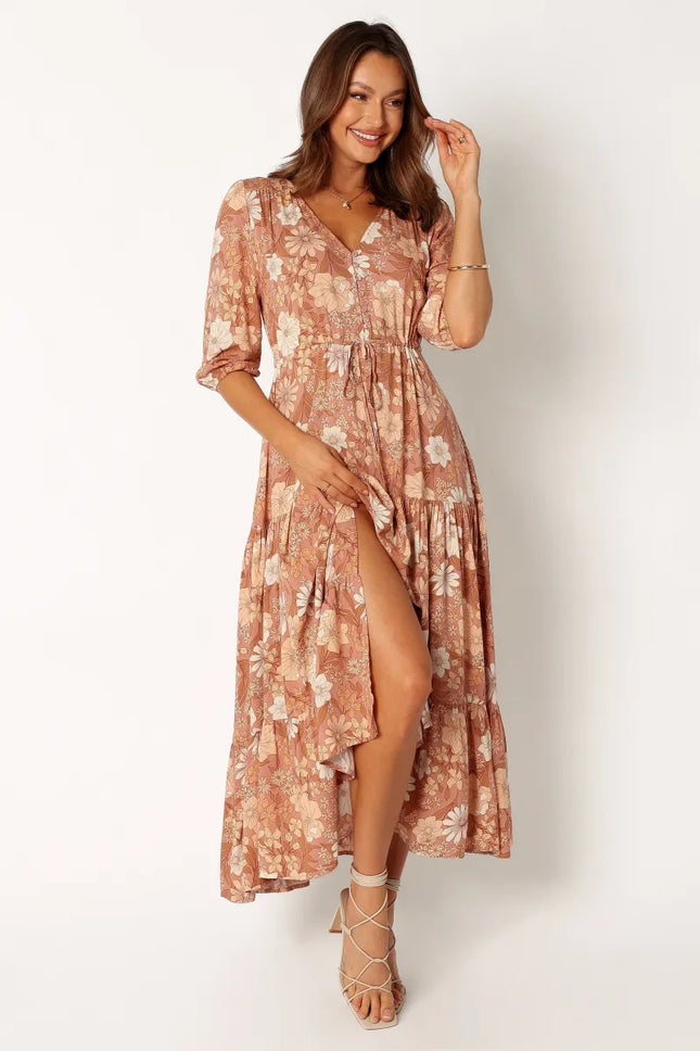 Petal & Pup Kelda Floral Maxi Dress, New, Size XL