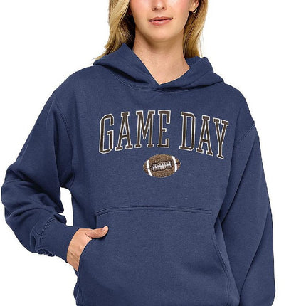 Reflex Fleece Hoodie With Game Day Embroidery