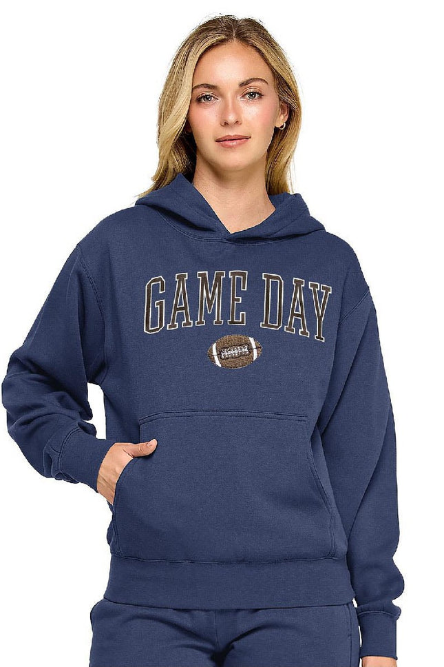 Reflex Fleece Hoodie With Game Day Embroidery
