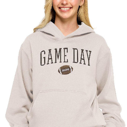Reflex Fleece Hoodie With Game Day Embroidery