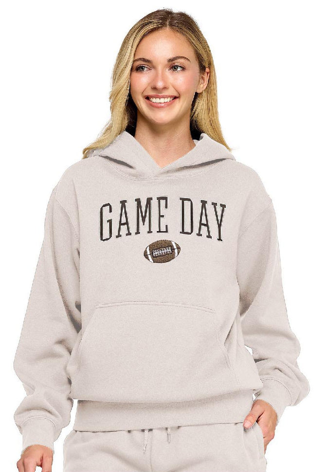 Reflex Fleece Hoodie With Game Day Embroidery