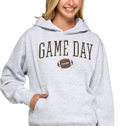 Reflex Fleece Hoodie With Game Day Embroidery
