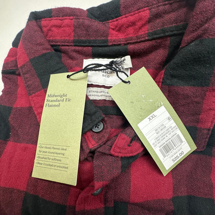 Goodfellow & Co Midweight Standard Fit Flannel Shirt - New - Size XXL