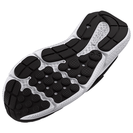 Under Armour Charged Assert 10 AC Shoes 2E Wide Black Size 2 Youth New