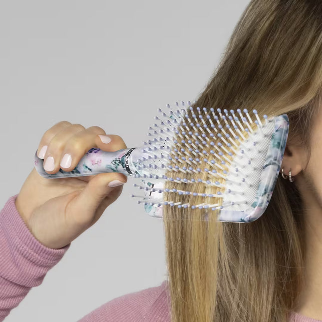 Conair Impressions Floral Paddle Brush