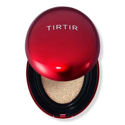 TIRTIR  Mask Fit Red Cushion Foundation 21 N Ivory, Mask Shield Enriched Coverage - 0.63 Oz