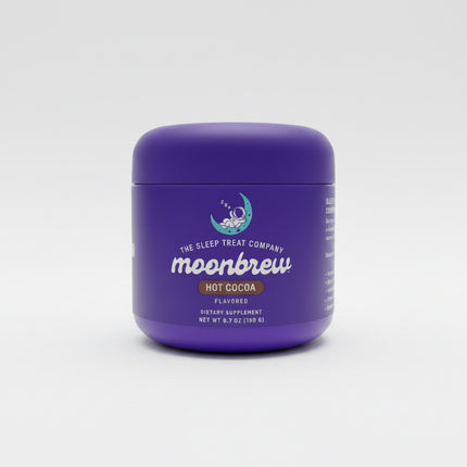 MoonBrew Hot Cocoa dietary supplement melatonin-free nighttime drink - Hot Cocoa