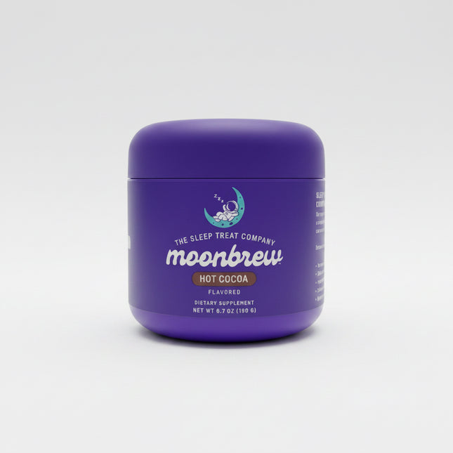 MoonBrew Hot Cocoa dietary supplement melatonin-free nighttime drink - Hot Cocoa