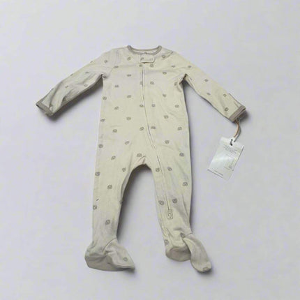 Cloud Island Baby Footed Pajama 6-9 Months New – Beige Print