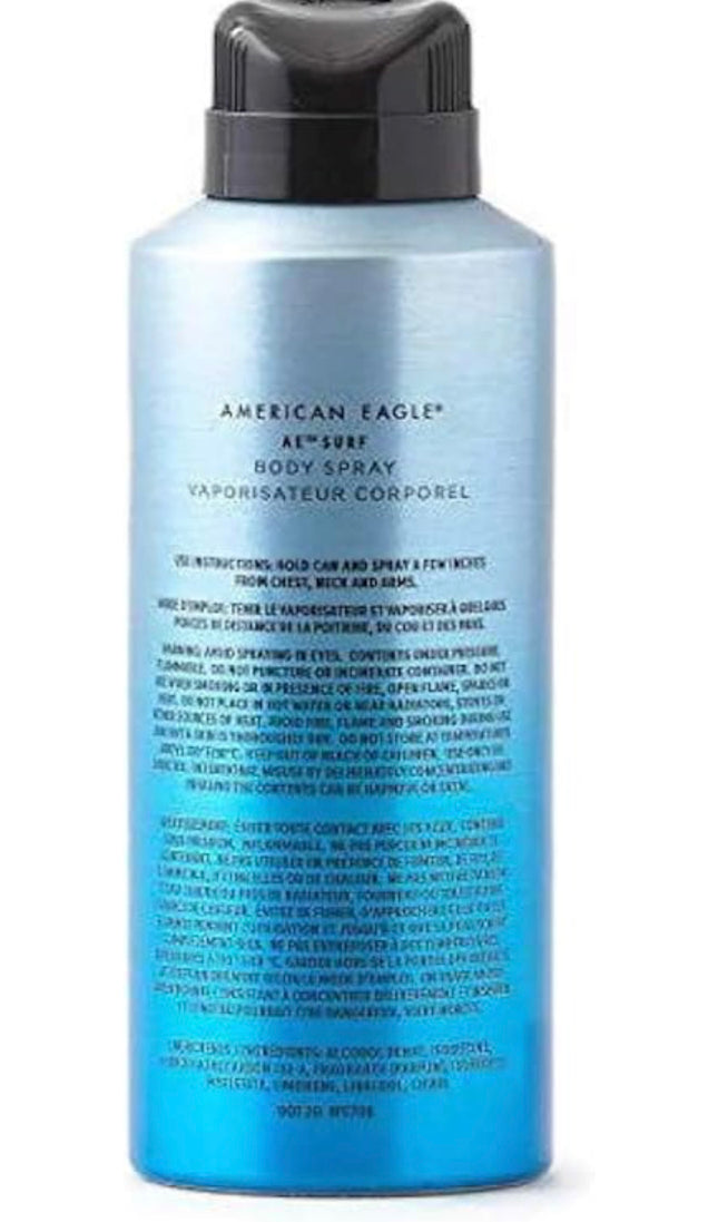 American Eagle Surf Body Spray for Him - New