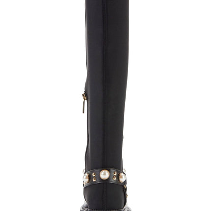 Karl Lagerfeld Paris Tall Black Boots - New Without Box Size 5.5