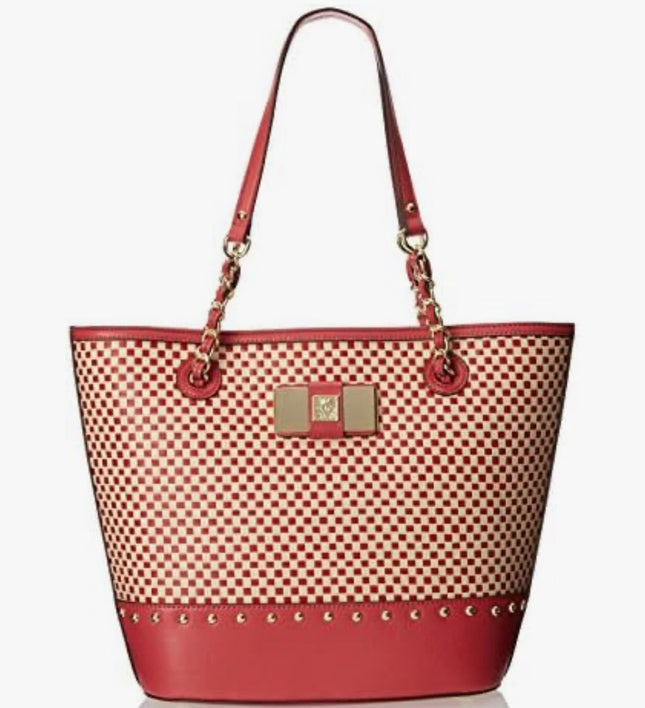 Anne Klein Check Mate Shoulder Bag