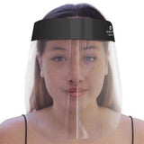 Olivia Garden Essentials Face Shield With Black Band (8 5/8" X 13")