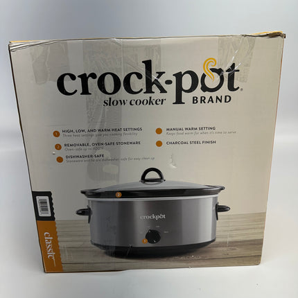 Used Crock-Pot 7-Quart Slow Cooker with 3 Heat Settings - Great Condition