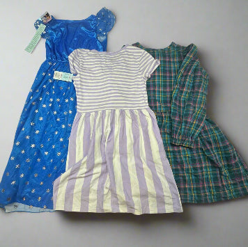 Girls’ Dresses, Size L (10-12) New with Tag 3-Pack