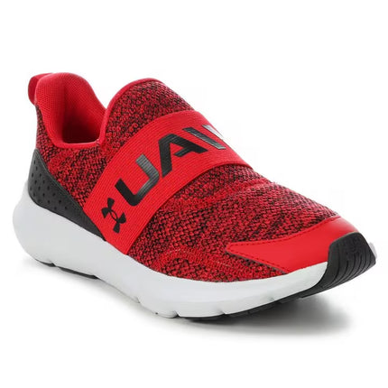 Under Armour Surge 3 Slip-On Running Shoes Black Size 7 Youth New