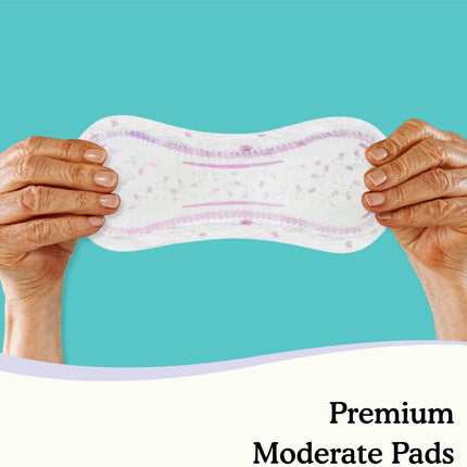 Because Bladder Control Premium Pads - Overnight Absorbency, 6 Packs Of 20