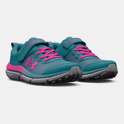Under Armour GPS Assert 10 AC Blue/Grey Size 12.5K Girls New