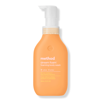 Method Dream Foam, Foaming Body Wash, Vetiver + Amber, 13.5 oz