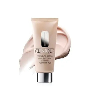 Clinique Moisture Surge Oil Free Overnight Face Mask With Aloe Vera For All Skin Types | Hydrating + Plumping, 3.4 Fl Oz