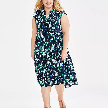 A New Day Floral Midi Dress - New