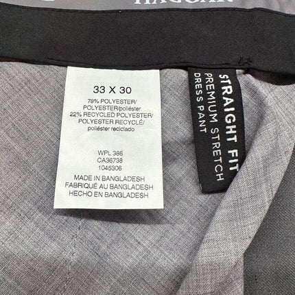 Haggar Men’s Straight Fit Premium Stretch Dress Pant, Size 33x30 - New Without Tags