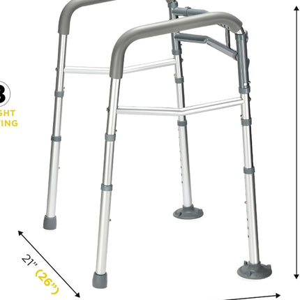 Medical King Toilet Safety Rail - Adjustable Detachable Frame with Handles for Elderly and Handicapped - New With Imperfections