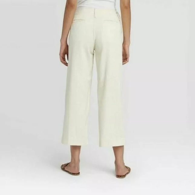 Women’s Wide-Leg Pants - A New Day™, New, Size 8