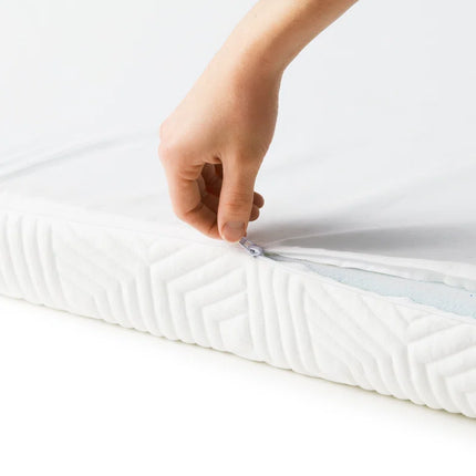 Lucid Comfort Collection 3" Gel Memory Foam Mattress Topper with Cover - WMLU30TT30CGT (New)