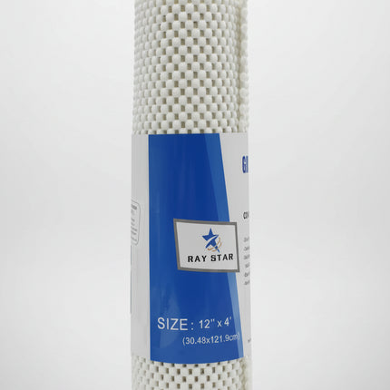 Rey Star White Shelf & Drawer Liner - Durable, 12 x 48