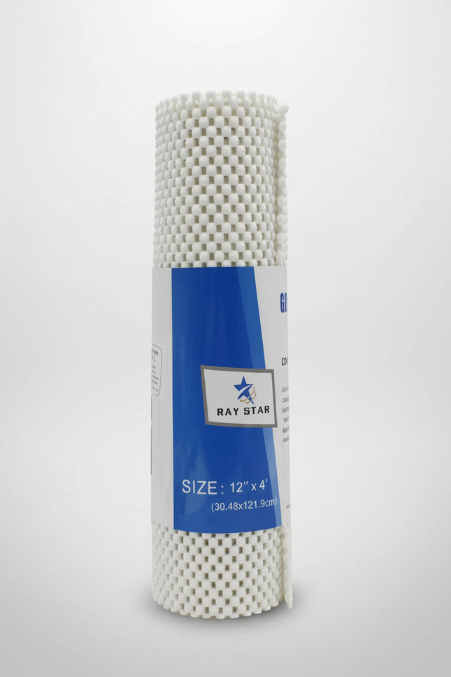 Rey Star White Shelf & Drawer Liner - Durable, 12 x 48