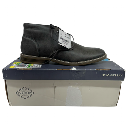 St. John’s Bay Men’s Acton Grey Chukka Boots - Open Box - Size 9.5M