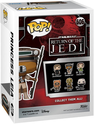 Funko POP! Star Wars Leia Boushh 606 Return of the Jedi New
