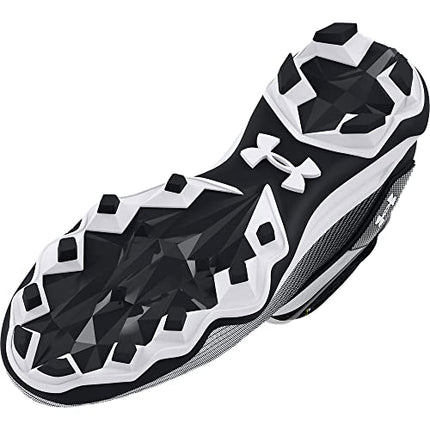 Under Armour Men's Highlight Hammer MC Football Cleats – Black/White – Size 11.5 – New