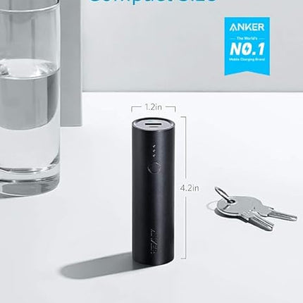 Anker PowerCore 5,000mAh Portable Charger, Ultra-Compact Power Bank (New)