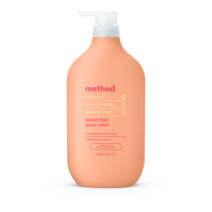 Method Body Wash Island Mist, 28.0 fl oz