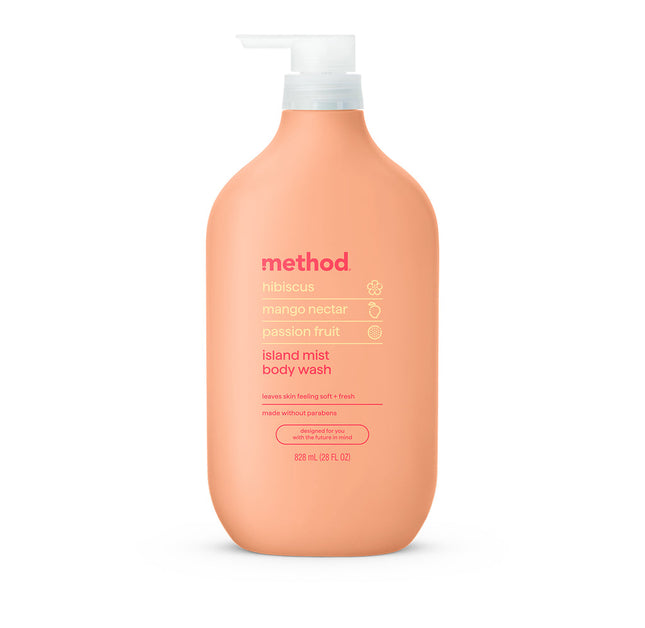 Method Body Wash Island Mist, 28.0 fl oz