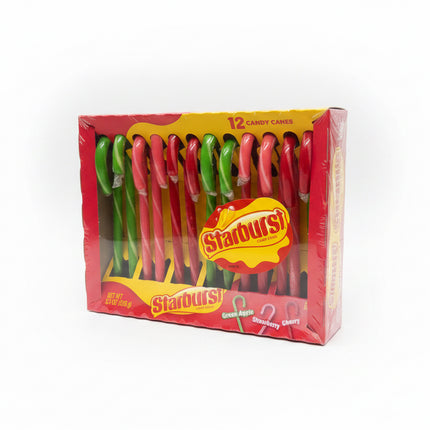 Starburst Assorted Flavored Candy Canes 5.3 oz - 12 Count ( 05/2028)