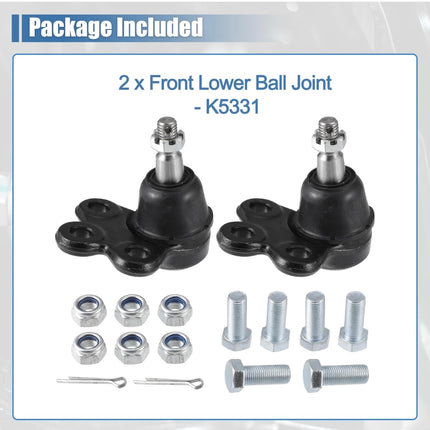 X AUTOHAUX Front Left Right Lower Ball Joint Kit for Buick, Chevy, and Saturn - New Open Box