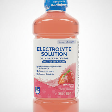 Rite Aid Prebiotic Electrolyte Solution - Strawberry Fresa 33.8 Oz - EXP. 02/06/2027
