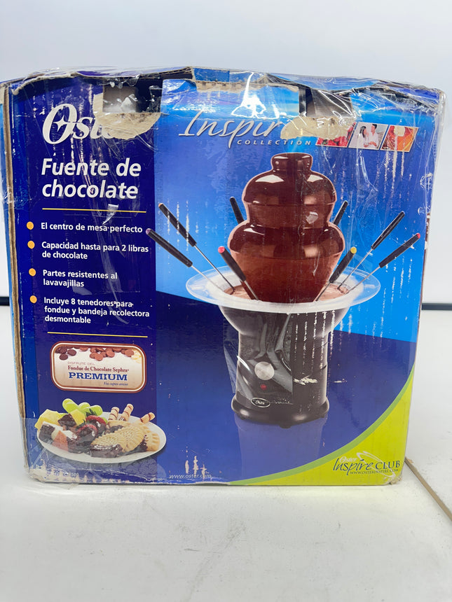 Oster Chocolate Fountain, 3-Tier with Fondue Forks - New Open Box