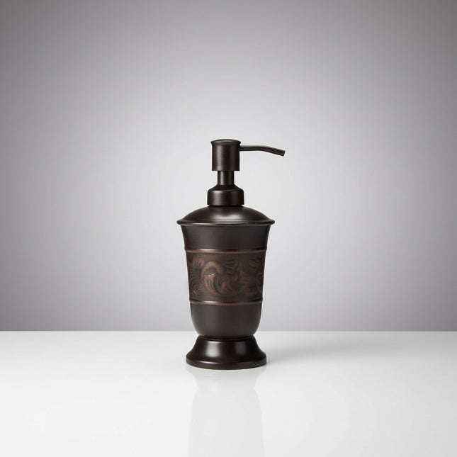 Bronze Pump Soap Dispenser Decorative Bathroom Kitchen New