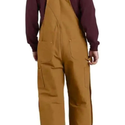 Carhartt Men’s Loose Fit Firm Duck Insulated Bib Overall - New, Size 56x30