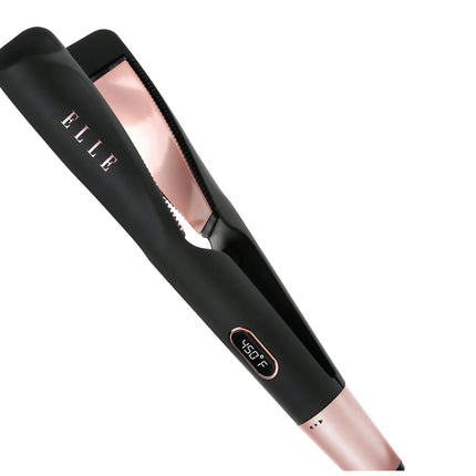 Elle Première Twisted 2-in-1 Flat/Curling Iron - New