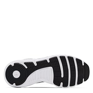 Under Armour Charged Assert 9 Black/White Size 9 D Wide Women's New