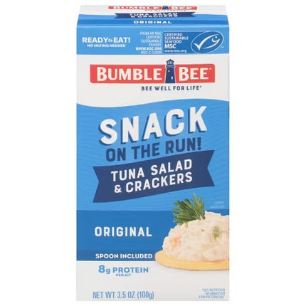Bumble Bee Tuna Salad with Crackers Snack Kit - 3.5oz - EXP. 04/2027