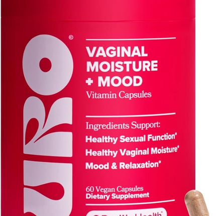 O Positiv URO Vaginal Moisture & Mood – Formulated to Support Vaginal Moisture, Mood & Relaxation - 30 Servings EXP. 02/2027