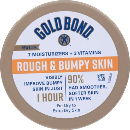 Gold Bond Rough & Bumpy Daily Skin Therapy Cream, 8 oz., With 7 Moisturizers & 3 Vitamins Exp 12/01/2025 New