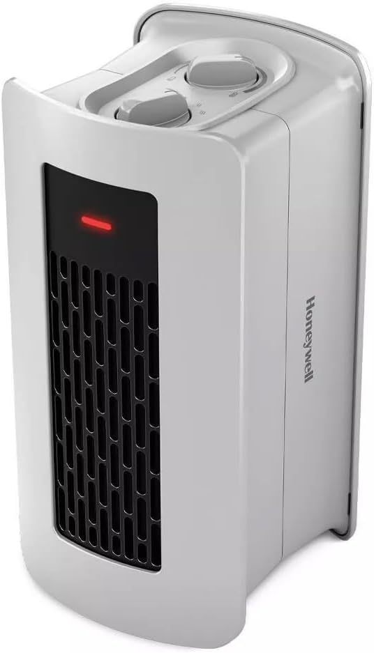 Honeywell Two Position Electric Space Heater Gray Open Box