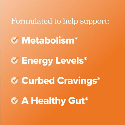 URO Metabolism + Probiotic Support Capsules – Metabolism, Gut Health & Sustained Energy – targeted Probiotics – 30 Servings EXP. 02/2027